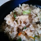 節約レシピ　高野豆腐入り野菜チャーハン